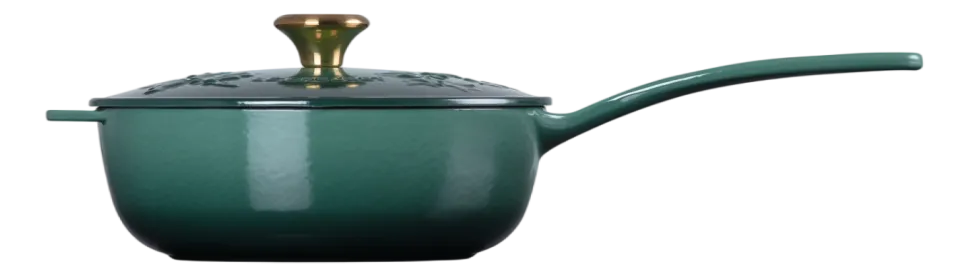 Steelpan Le Creuset Winter Holly Collection Artichaut 21 cm