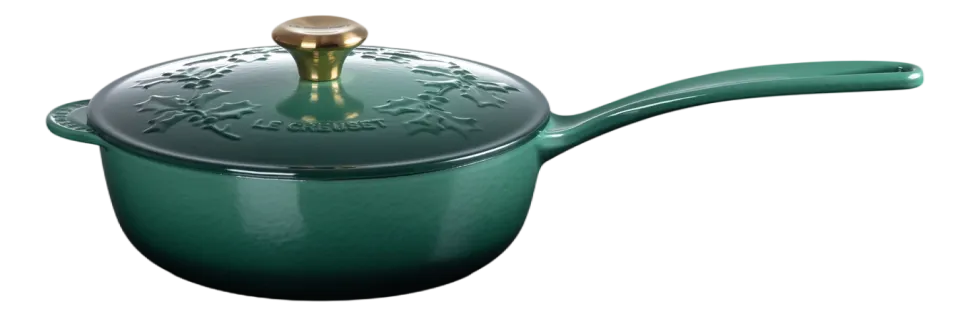 Steelpan Le Creuset Winter Holly Collection Artichaut 21 cm