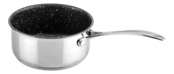 Mepra Steelpan Glamour Stone Zilver 16 cm Outlet