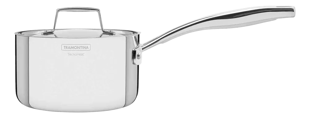 Tramontina Steelpan Grano 3-Laags Zilver 18 cm