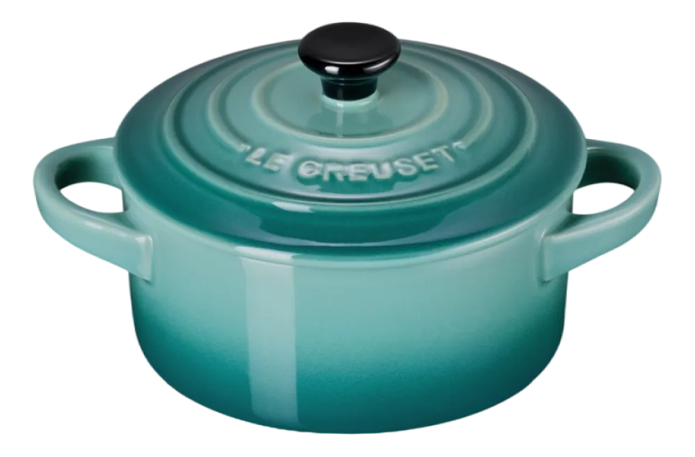 Le Creuset Stoofpannetje Bleu Riviera 10 cm Outlet