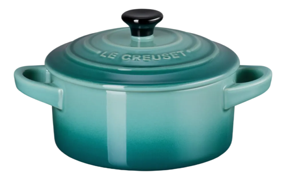 Le Creuset Stoofpannetje Bleu Riviera 10 cm Outlet