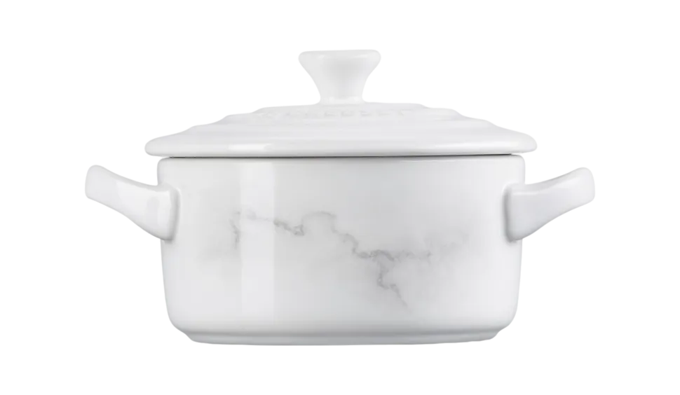 Stoofpannetje Le Creuset Wit Marble 10 cm
