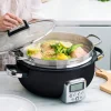 GreenPan Stoominzet Zilver