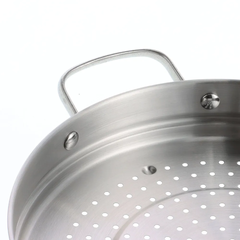 GreenPan Stoominzet Zilver