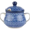 Bunzlau Castle Suikerpot Blue Diamond 200 ml New
