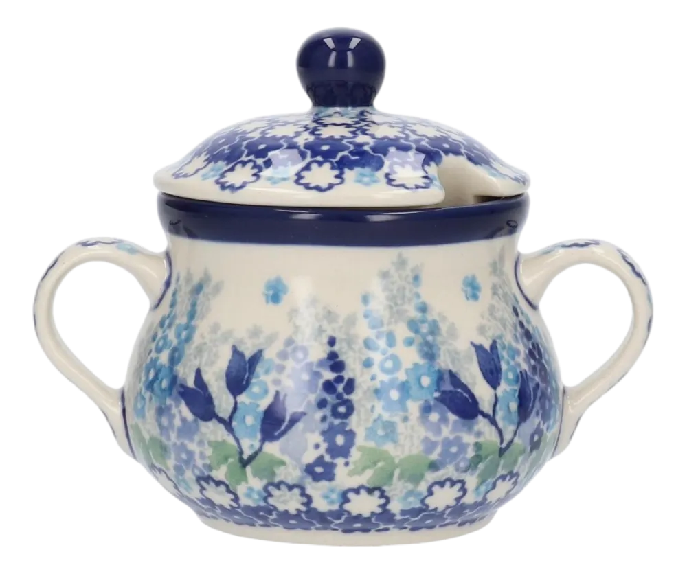 Bunzlau Castle Suikerpot Blue Garden 200 ml Discount