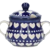 Suikerpot Bunzlau Castle Blue Valentine (200 ml)