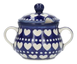 Suikerpot Bunzlau Castle Blue Valentine (200 ml)