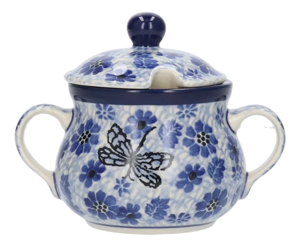 Suikerpot Bunzlau Castle Dragonfly (200 ml)