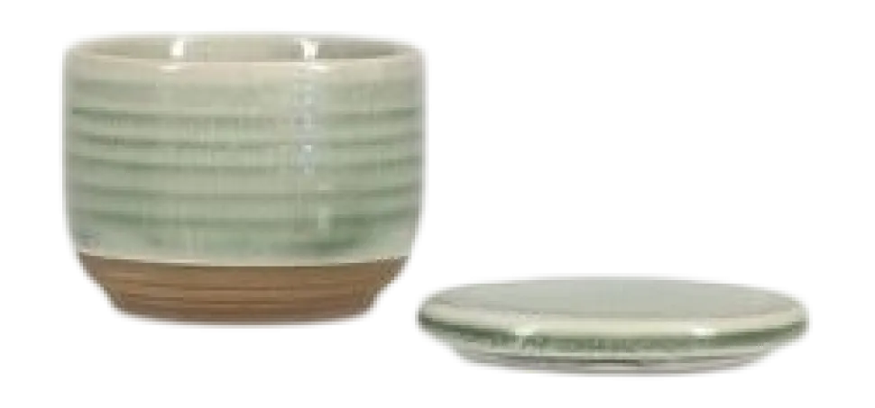 Suikerpot Salt & Pepper Cameo Green 7 x 6 cm