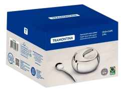 Tramontina Suikerpot Chá e Café Zilver New