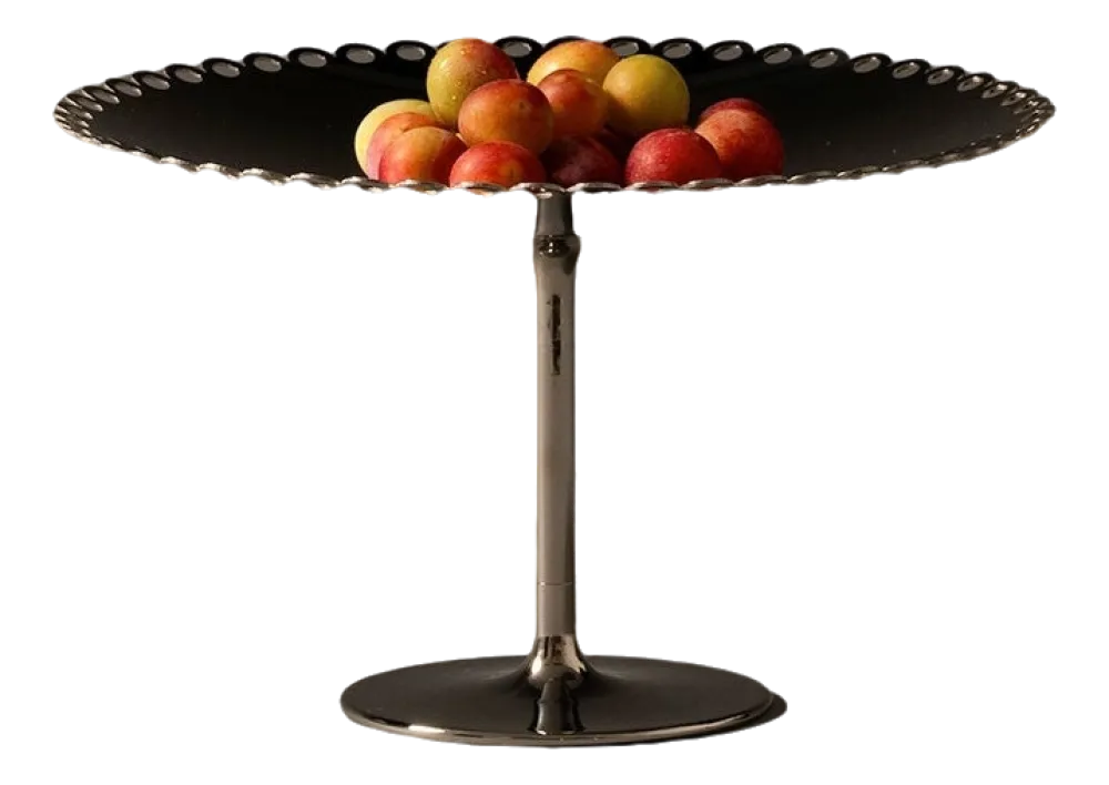 Alessi Taartplateau Edges Stainless Steel 24 cm Online