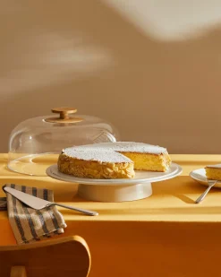 Taartplateau Alessi Mattina Warm Grey