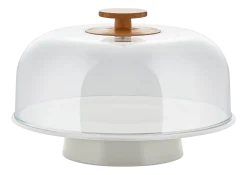 Taartplateau Alessi Mattina Warm Grey