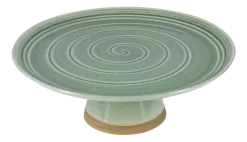 Taartplateau Salt & Pepper Cameo Green 33,5 x 12 cm
