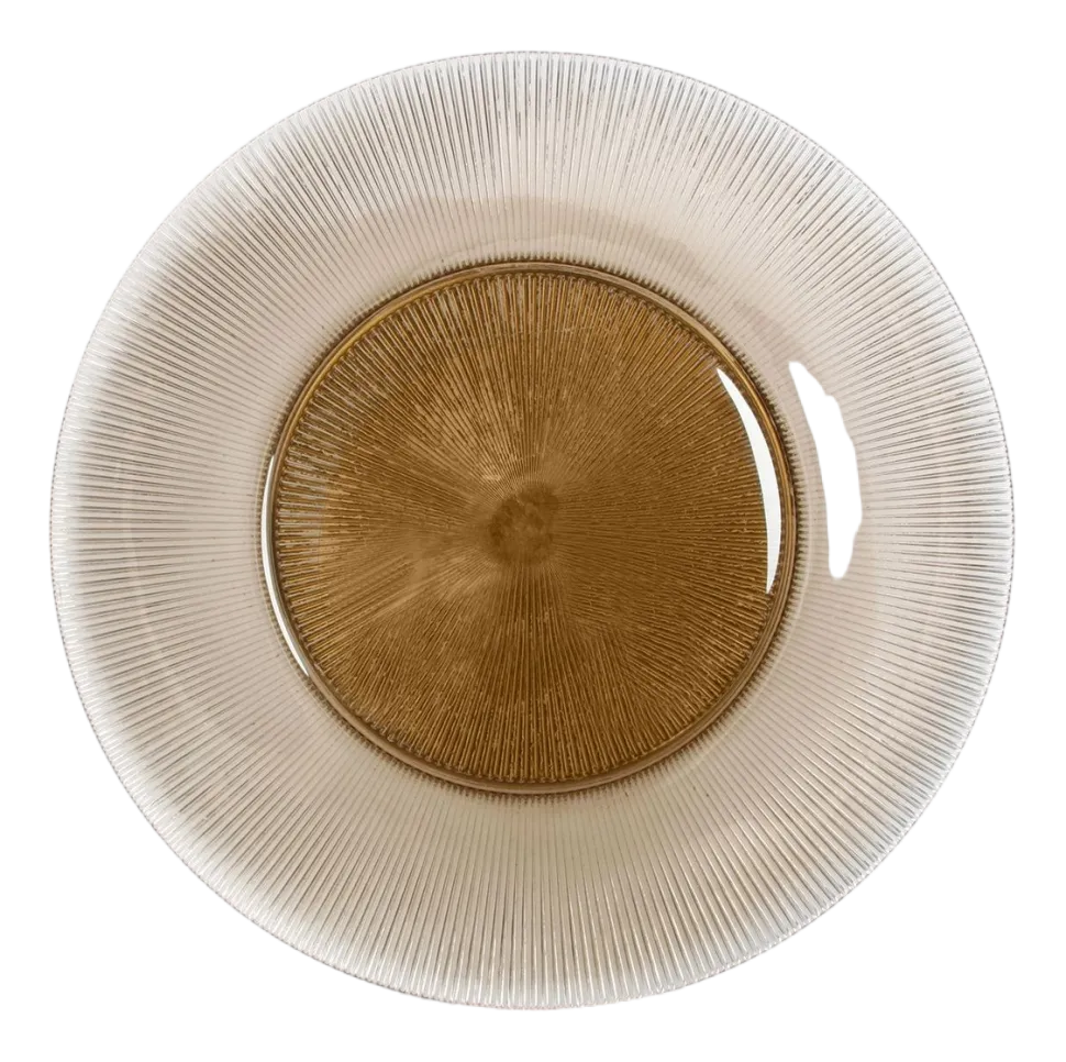 Taartplateau Salt & Pepper Glint Gold 33 x 10 cm