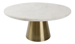 Salt & Pepper Taartplateau Glint White / Gold 30 x 14 cm New