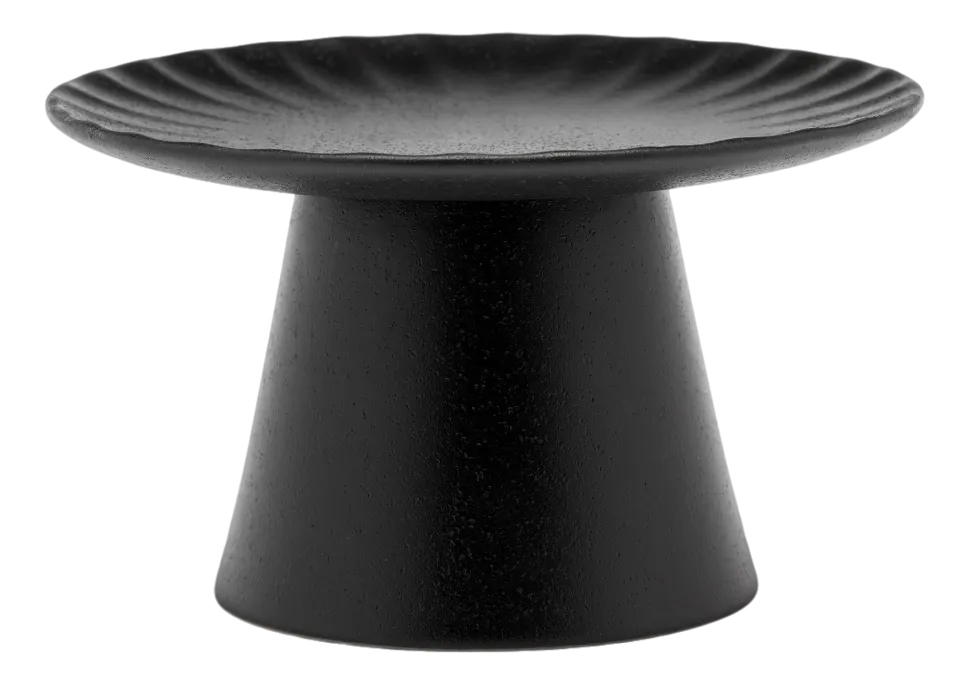 Taartplateau Serax Inku Tableware Black S 15 x 15 x 9 cm