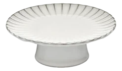 Serax Taartplateau Inku Tableware White M 21 x 21 x 8 cm New