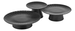 Serax Taartplateau Inku Tableware Black L 24 x 24 x 6,5 cm Clearance