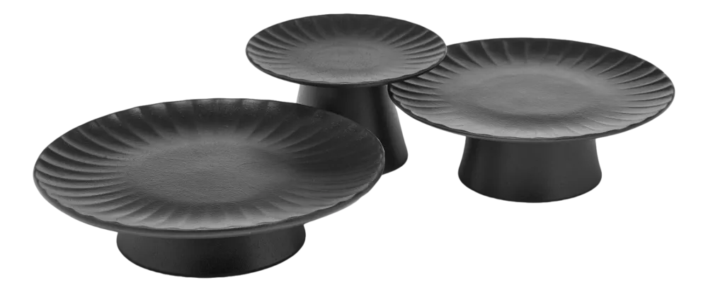 Serax Taartplateau Inku Tableware Black L 24 x 24 x 6,5 cm Clearance