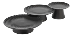 Serax Taartplateau Inku Tableware Black L 24 x 24 x 6,5 cm Clearance