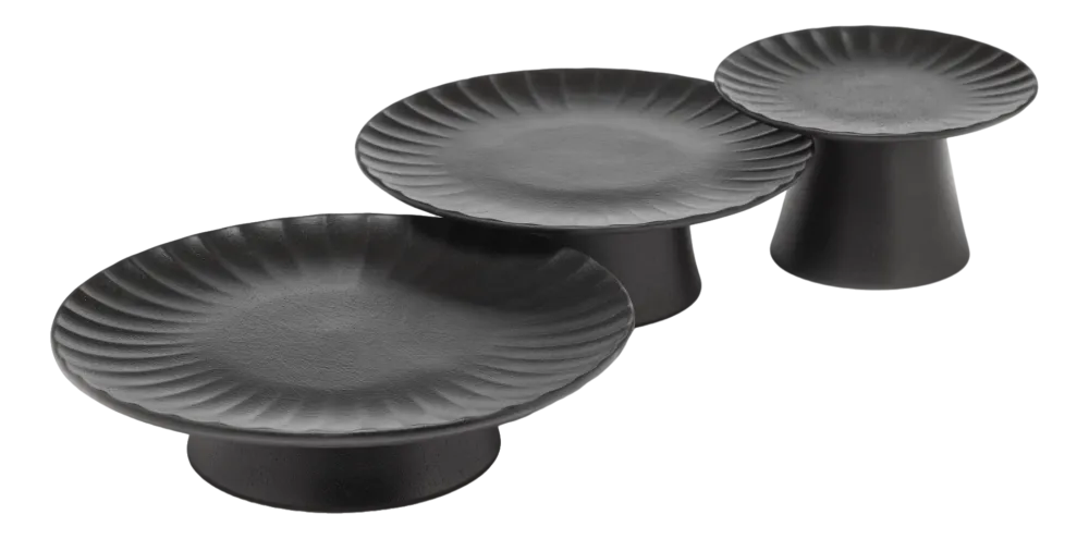 Serax Taartplateau Inku Tableware Black L 24 x 24 x 6,5 cm Clearance