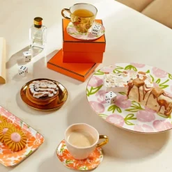Taartplateau Urban Nature Culture Good Morning Flamingo Pink