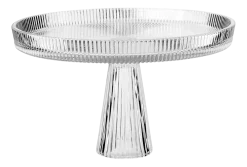 VT Wonen Taartplateau vtwonen Glass Clear Large 29,6 x 18 cm Online