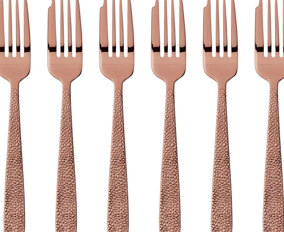 Taartvork Sambonet Siena PVD Copper (6-Delig)