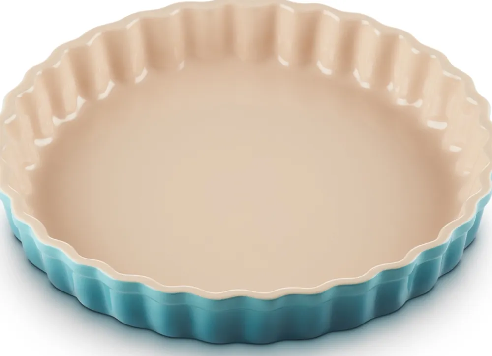 Le Creuset Taartvorm Caribbean Blue 28 cm