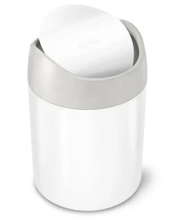 Tafelafvalemmer simplehuman Mini Can Wit 1,5L