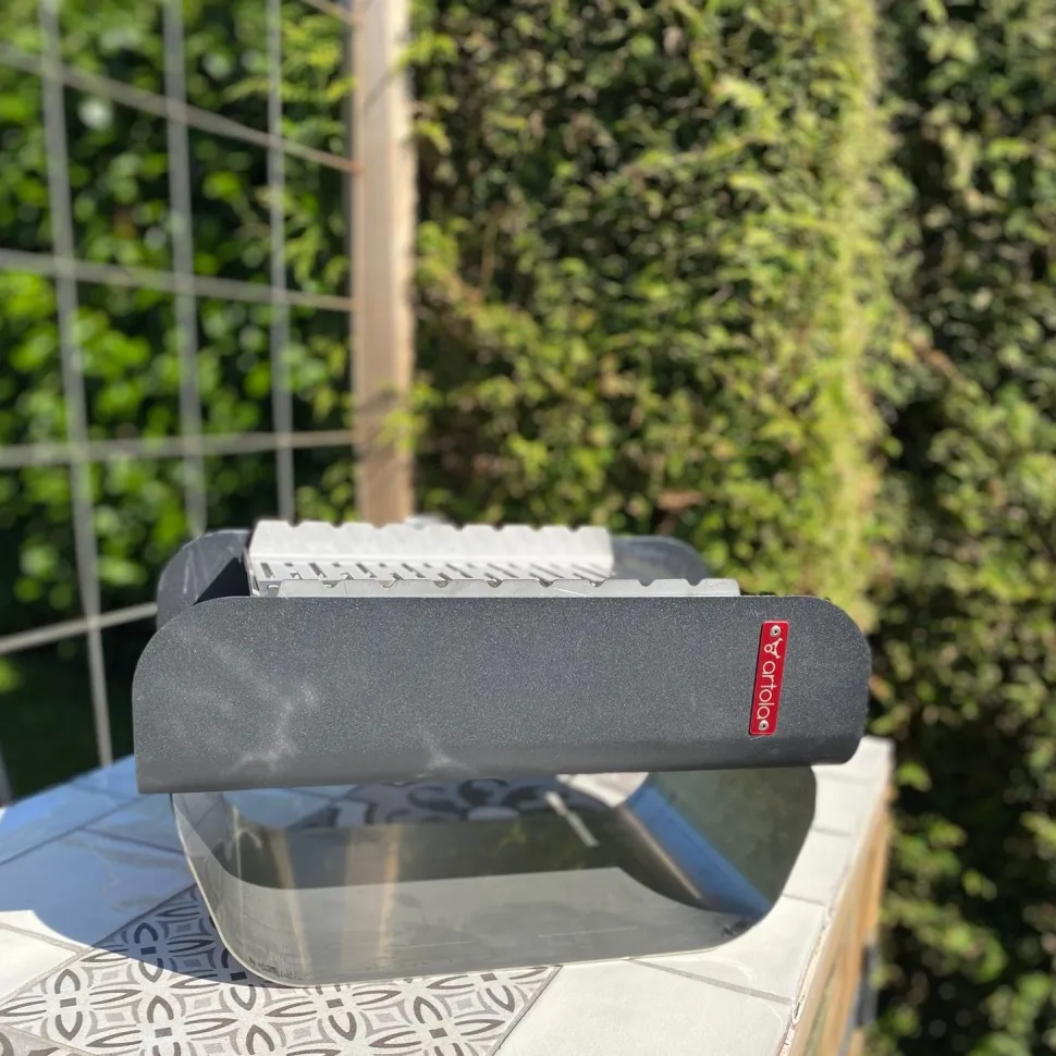 Tafelbarbecue Artola Trunqy Zwart Zilver