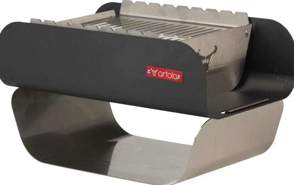 Tafelbarbecue Artola Trunqy Zwart Zilver