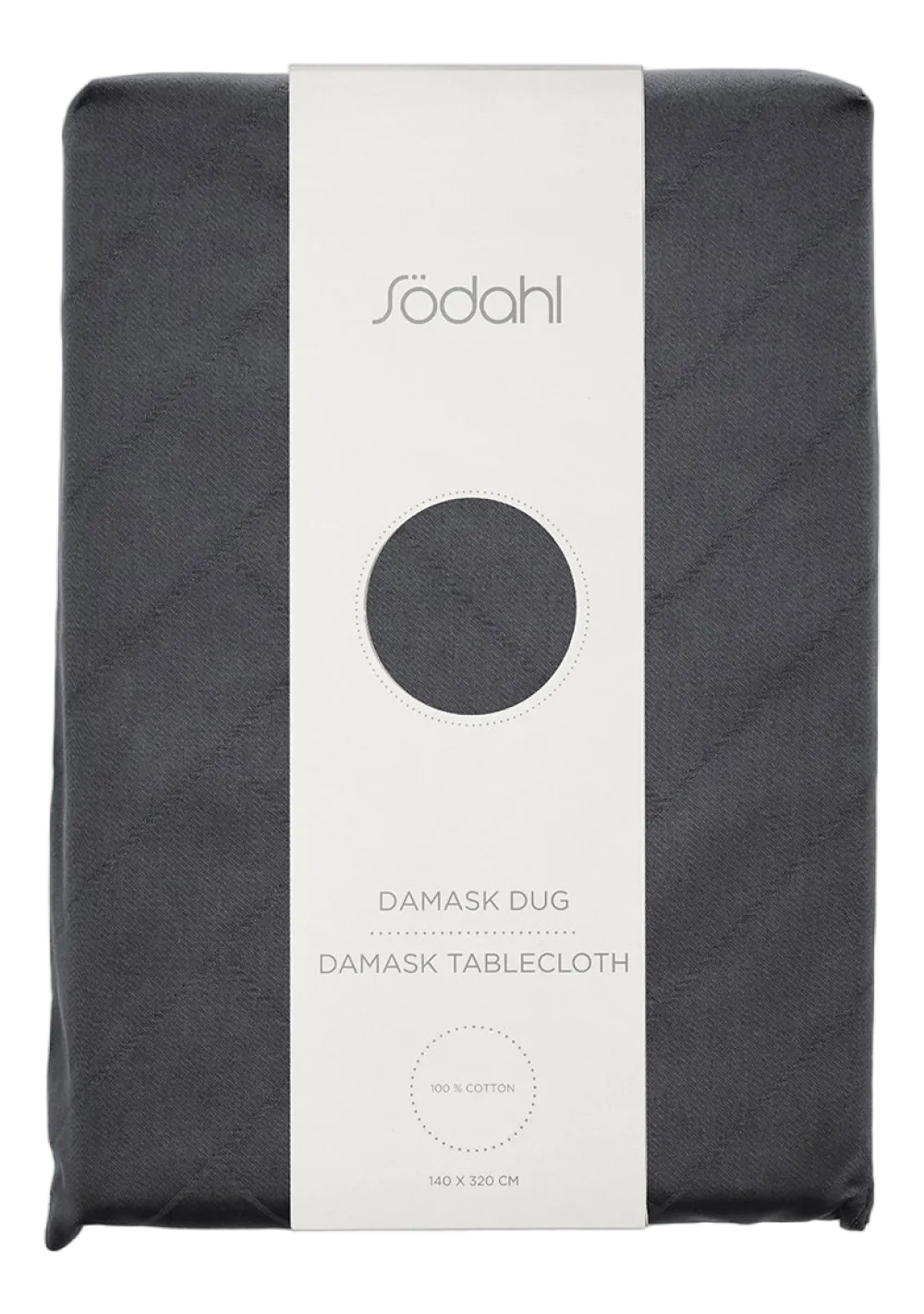 Sodahl Tafelkleed Södahl Tiles Damask Ash Clearance