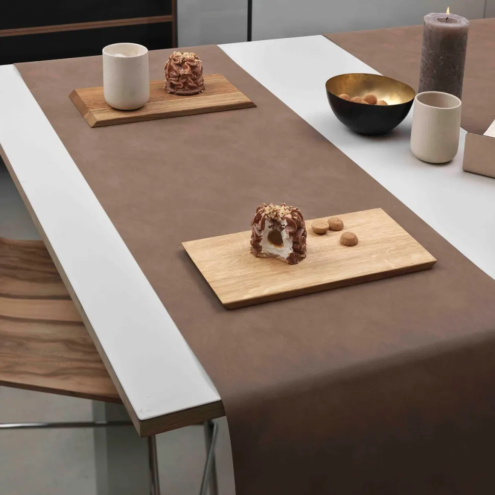 Tafelloper Lind DNA Table Runner M Nupo Brown