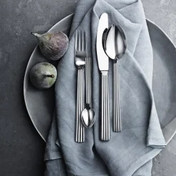 Georg Jensen Tafelmes Bernadotte Serrated RVS Mirror Hot