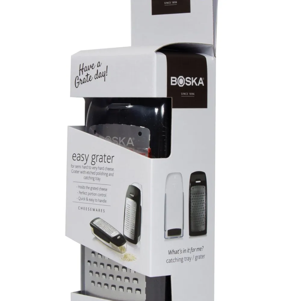Boska Tafelrasp Easy Grater Black / Silver Outlet