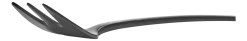 Tafelvork Serax La Mère Cutlery By Marie Michielssen Black (Set van 6)