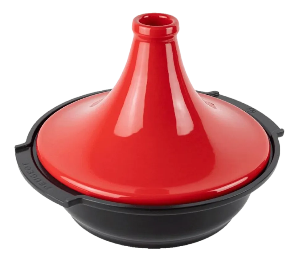 Tajine Peugeot Atlas 30 cm Rood