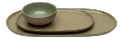 Tapasbord Serax Surface Tableware By Sergio Herman Camo Green L 35,5 x 17 cm