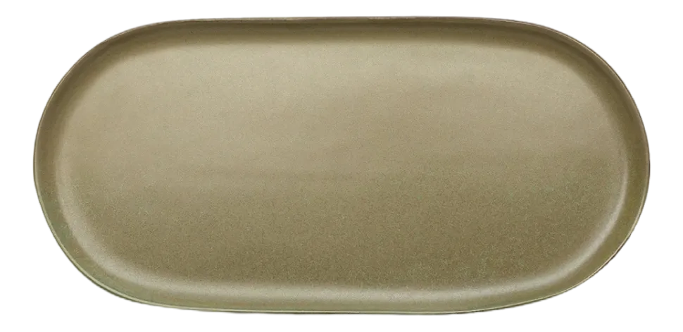 Tapasbord Serax Surface Tableware By Sergio Herman Camo Green L 35,5 x 17 cm