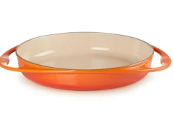 Tatin-taartvorm Le Creuset Gietijzer Oranjerood 25 cm