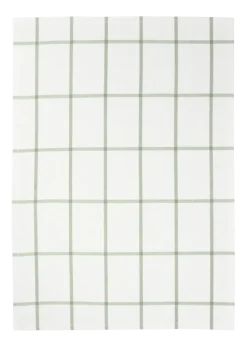 Theedoek Blomus Taulo Square White / Desert Sage 50 x 70 cm (Set van 2)