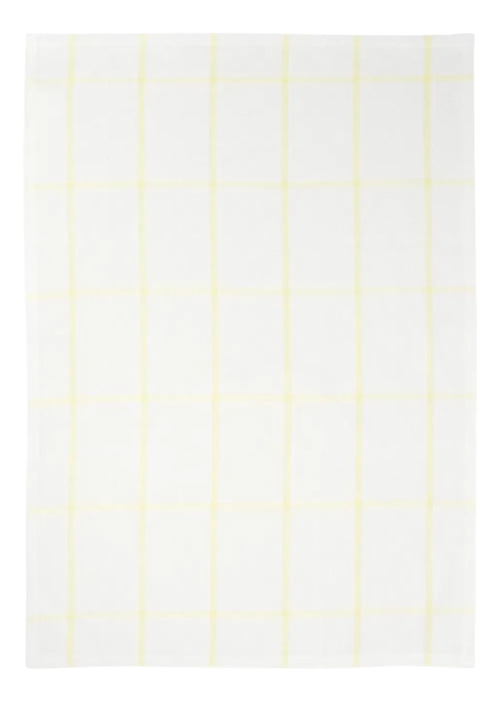 Blomus Theedoek Taulo Square White / Transparent Yellow 50 x 70 cm (Set van 2) Clearance