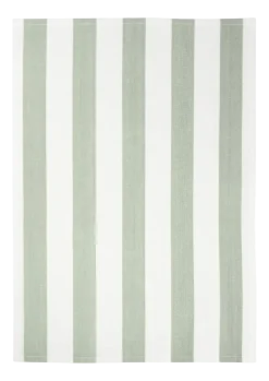 Theedoek Blomus Taulo Stripes White / Desert Sage 50 x 70 cm (Set van 2)