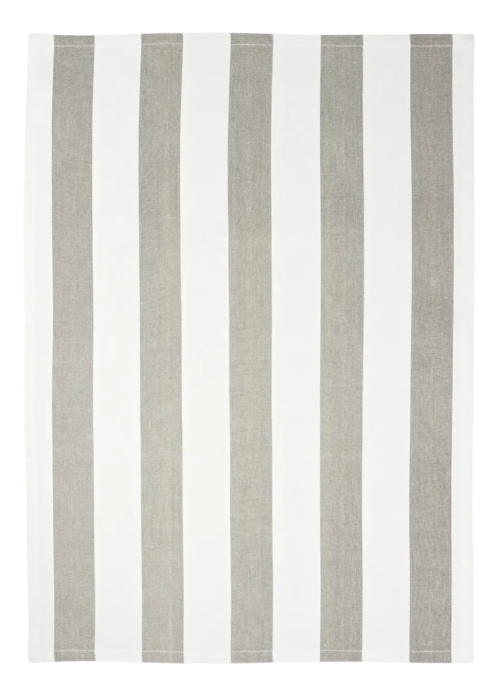 Blomus Theedoek Taulo Stripes White / Mourning Dove 50 x 70 cm (Set van 2)