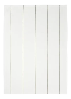 Blomus Theedoek Taulo Stripes White / Mourning Dove 50 x 70 cm (Set van 2)