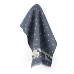 Theedoek Bunzlau Castle Cats Donkerblauw